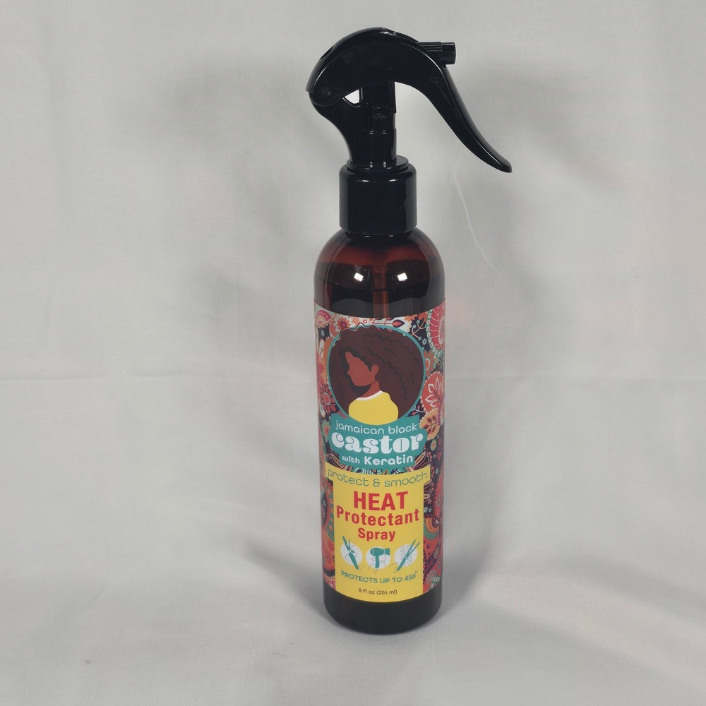 Jamaican Black Castor Keratin Heat Protectant Spray 8‎ oz Hair Care